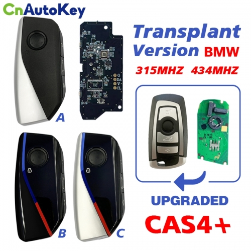 CN006114 Updated For BMW CAS4+upgrade  Smart Key 4 Button Transplant Version