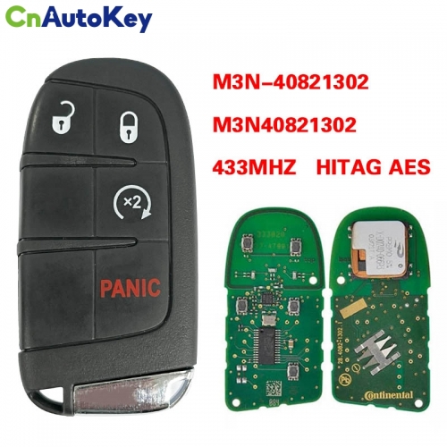 CN017022  Fiat 500X 2015-2017 OEM 4 Button Smart Key M3N-40821302 | 735637066