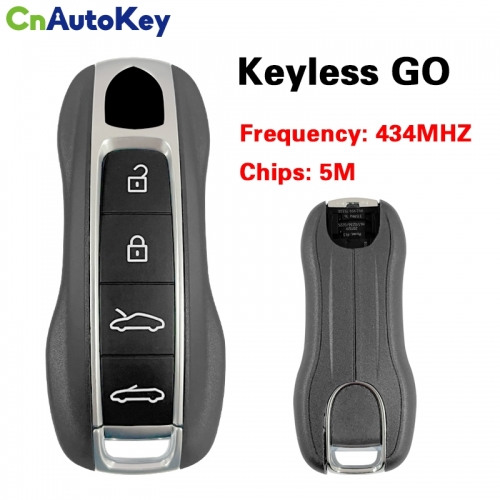 CN005028  ORIGINAL Smart Key for Porsche Cayene 4  Buttons FCCID：992 959 753 AG 434MHz  Keyless GO