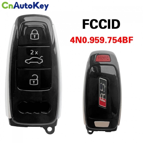 CN008104 MLB Suitable for Audi 3+1 key RS smart remote control key FCC:4N0.959.754BF