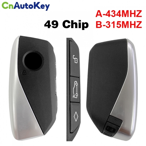 CN006121  Genuine OEM 4 Btn 2022-2024 BMW Smart Key Remote FOB IYZBK1 2701A-BK1 BK1 434/315MHZ ID49 CHIP