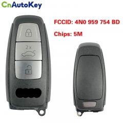 CN008157  MLB Original 3 Button 5M Chip for Audi A8 2017-2021 Smart Key Remote Control FCC ID 4N0 959 754 BD Keyless Go