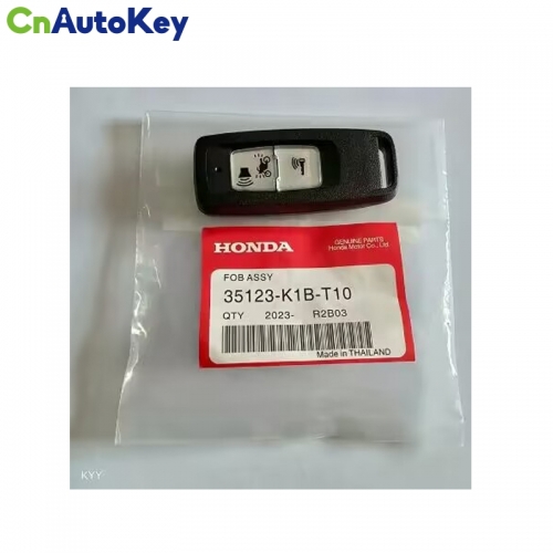 MK0029  Motorcycle Electronic Key No battery 35123-K1B-T10 Chip Motorcycle Remote Control Key For Honda airblade 350 2023