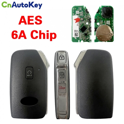 CN051221  KIA K5 2021 Genuine Smart Remote Key 3+1 Buttons AES 6A Chip