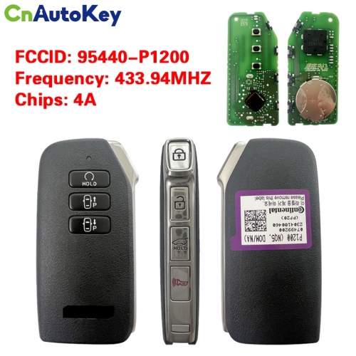 CN051201  Kia Sportage 2023 Genuine Smart Remote Key 6+1 Buttons 433MHz 95440-P1200