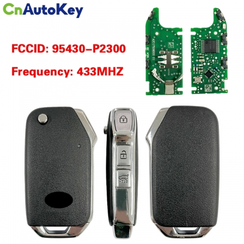 CN051225  KIA Sorento 2021 Genuine Flip Remote Key 433MHz 95430-P2300