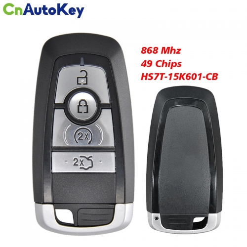 CN018071 ORIGINAL Key For Ford Frequency 868 MHz Transponder HITAG PRO Part No HS7T-15K601-CB