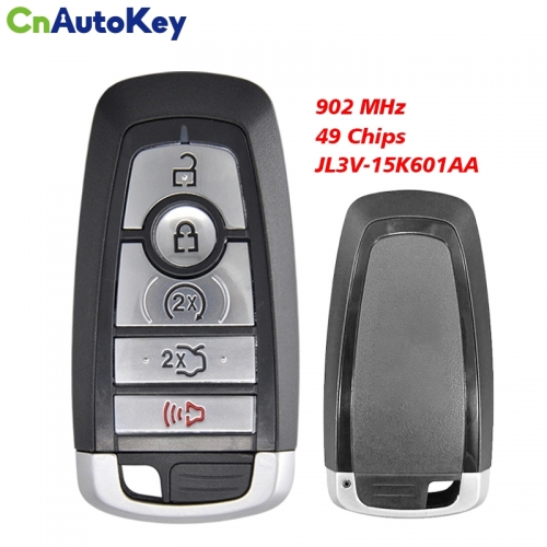 CN018113 Genuine Ford Mustang 2017+ Smart Key, 5Buttons, M3N-A2C93142600 PCF7953P, 902MHz 164-R8162 JR3T-15K601-BC Keyless Go