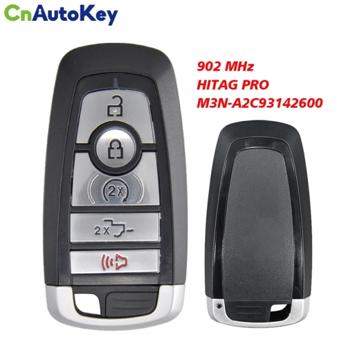 CN018110 2017-2020 Ford F-Series / 5-Button Smart Key w/ Tailgate / M3N-A2C93142600