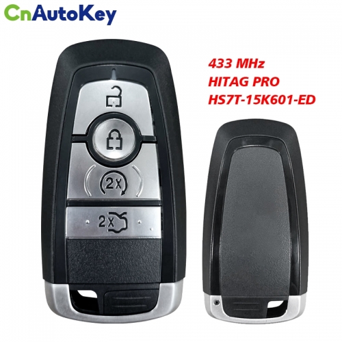 CN018093 New Key For Ford Frequency 433.92 MHz FSK Transponder HITAG PRO Part No HS7T-15K601-ED/ DS7T-15K601-EF