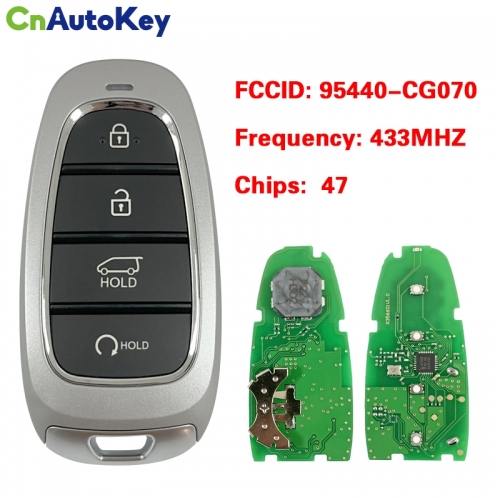 CN020312  Hyundai Staria 2022  Smart Remote Key 4 Button 433MHz 95440-CG070