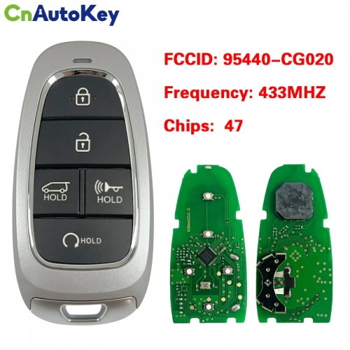 CN020314  Hyundai Staria 2022  Smart Remote Key 5 Buttons 433MHz 95440-CG020
