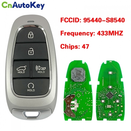 CN020315  Hyundai Staria 2022 Smart Remote Key 5 Buttons 433MHz 47 chip 95440-S8540
