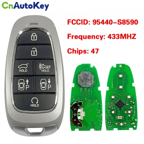 CN020316  Hyundai Palisade 2022 Smart Remote Key 7 Buttons 433MHz 47 chip 95440-S8590