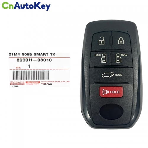 CN007317  2021-2022 Toyota Sienna Smart Keyless Proximity Key 8990H-08010 8990H-08011 HYQ14FBX