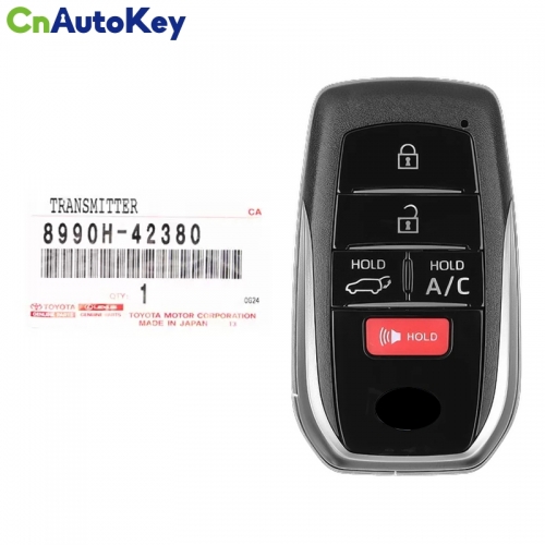 CN007320 2021 Toyota RAV4 Smart Remote Key 8990H-42380 8990H-42381 HYQ14FBX
