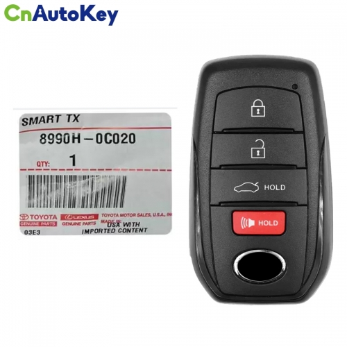 CN007326  2023-2024 Toyota Sequoia Smart Remote Key HYQ14FBX 8990H-0C020