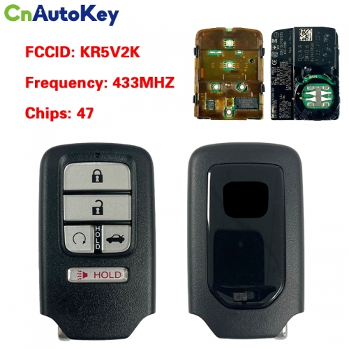 CN003165  Original Smart Remote for Honda Civic PN: 72147-TBA-A12 FCC ID : KR5V2X