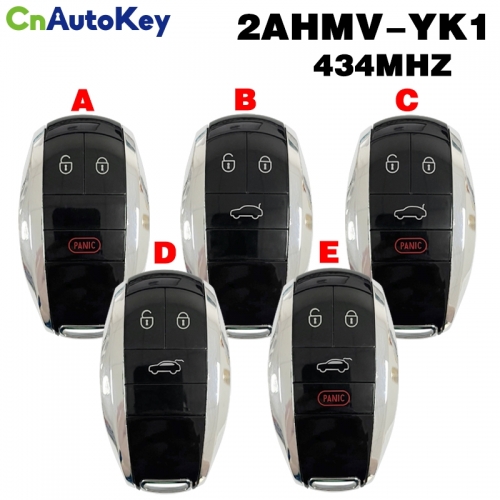 CN012006  Smart Remote Control Keyless Start Car Key 2AHMV-YK1 434MHZ for B-entley Bentayga 2017 2018 2019 2020 2021