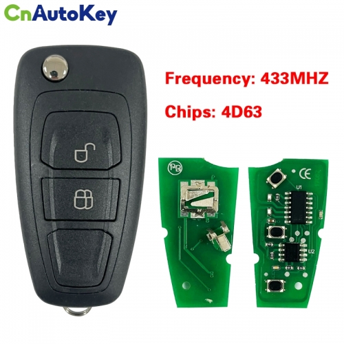 CN026049 Flip key for Mazda BT-50 (2011-2016) 2 button 433MHZ 4D63 chip PN 5wk50168