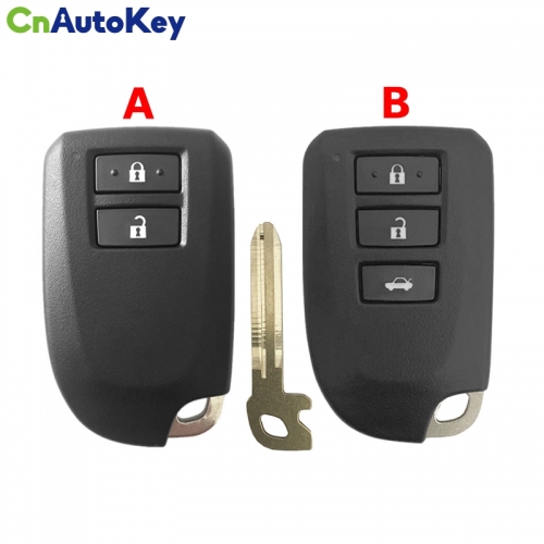 CS007153 Key Remote Shell For Toyota YARIS L YARIS VIOS 2/3 Button