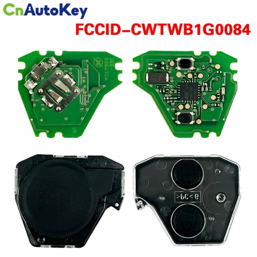 CN007114 Auto Toyota Wigo FSK 433MHZ 2 buttons remote interior FCCID-CWTWB1G0084