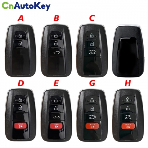 CS007096  Upgrade Remote 234B Car Smart Key Shell For Toyota Camry Crown Avalon 4Runner Land Cruiser Prius RAV4 Venza FOB Case