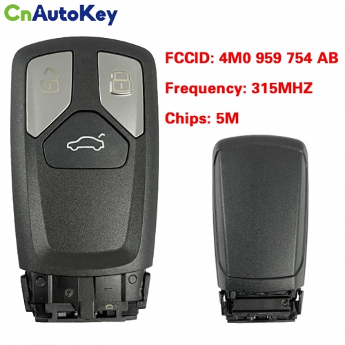CN008048 Audi Q7 3 Button 315Mhz 4M0 959 754 AB