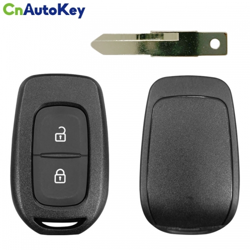 CS010074 2 Button Remote Smart Car Key VAC102 Uncut Blade for Renault Sandero Dacia