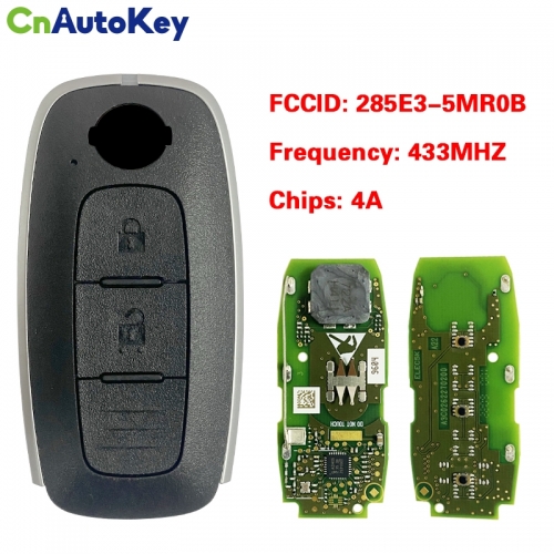 CN027038  OEM Smart Key for Nissan X-trail/KICKS/ROGUE/ARIYA 2023 Buttons:2 / Frequency: 434MHz / Transponder:NCF29A/HITAG AES / Part No: 285E3-5MR0B