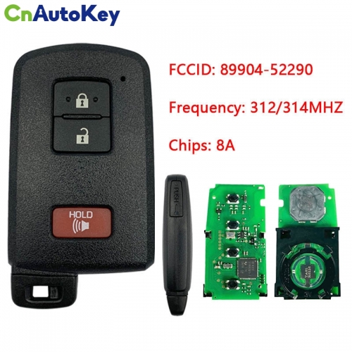 CN007137 For Toyota 3 Button Proximity Remote Fcc HYQ14FBA AG Board 2110 Pn 89904-52290