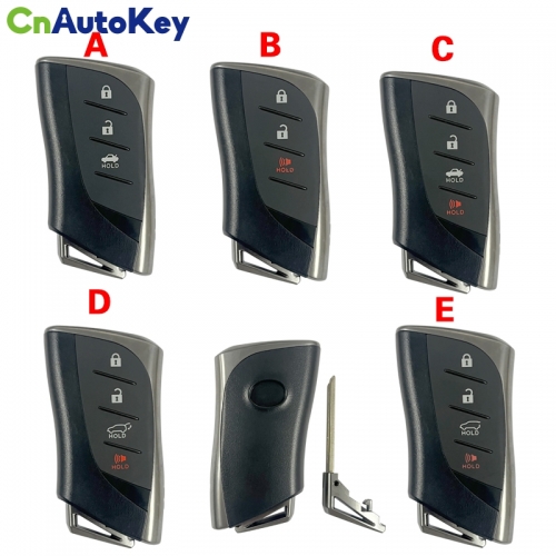 CS052027 For Lexus Smart Remote Key Case 3/3+1 Buttons Key