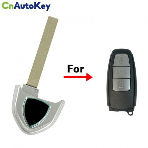 CS076002 Metal Remote Car Key Emergency Insert Blade For Lamborghini Aftermarket 1 pcs With Logo