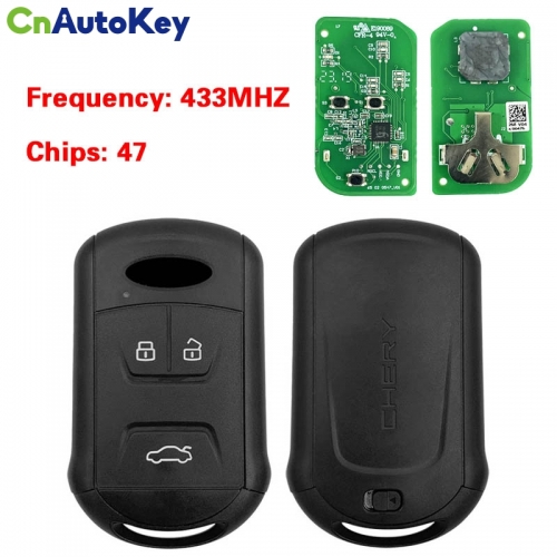 CN079014 Suitable for Chery OEM intelligent remote control key 433MHZ 47 chip