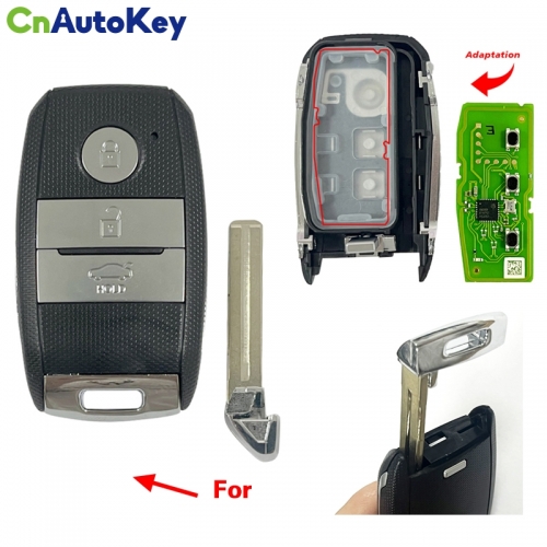 CS051032  New Smart Remote key Shell Case Fob 3 Button for Kia 95440-A2200