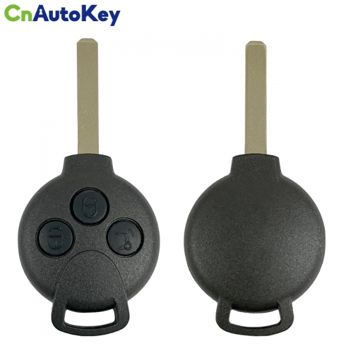 CS002010 3 Buttons Remote Key Shell Case Fob For Benz MB Smart Fortwo Forfour City Roadster