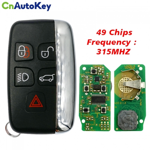 CN025015 For Jaugar Smart Key 5 Button 315Mhz ID49 PCF7953P Chip