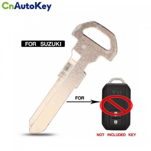 CS048020 Uncut Small Blade HU133R Key Blade Smart Card Emergency Insert for Suzuki Ertiga 2018 2019 2020 Vitara Wagon R SWIFT 2017