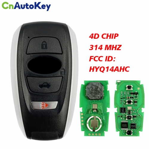 CN034008 2014-2018 Subaru BRZ / XV Crosstrek / Forester / Impreza / Legac-y / Outback / STI / WRX Smart Key Proximity Fob 4B HYQ14AHC