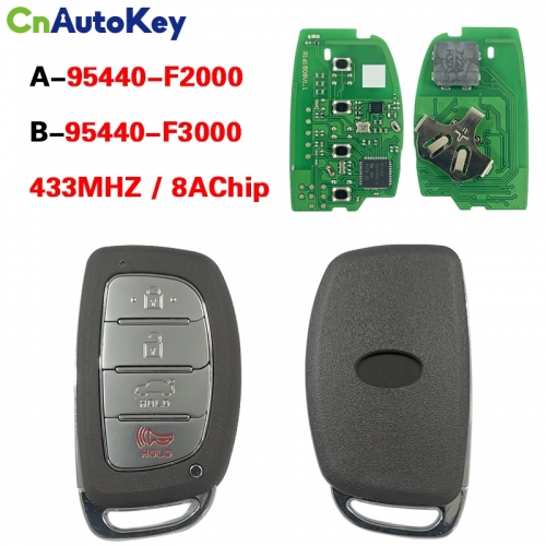 CN020148 For Hyundai Elantra 2016-2018 Proximity Smart Key CQOFD00120 95440-F2000 95440-F3000