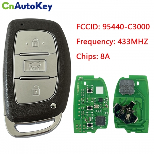 CN020223 Chip trasmettitore 433MHz 8A telecomando intelligente a 3 pulsanti per SONATA HYUNDAI dal 2015 P/N: 95440-C3000