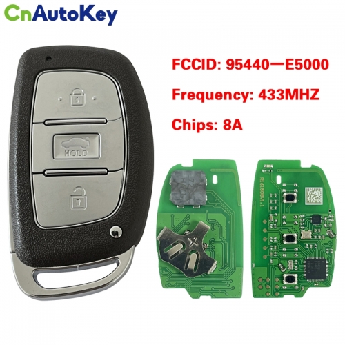 CN020333 Hyundai Sonata 2015 Smart Remote Key 3 Buttons 433MHz 95440-E5000