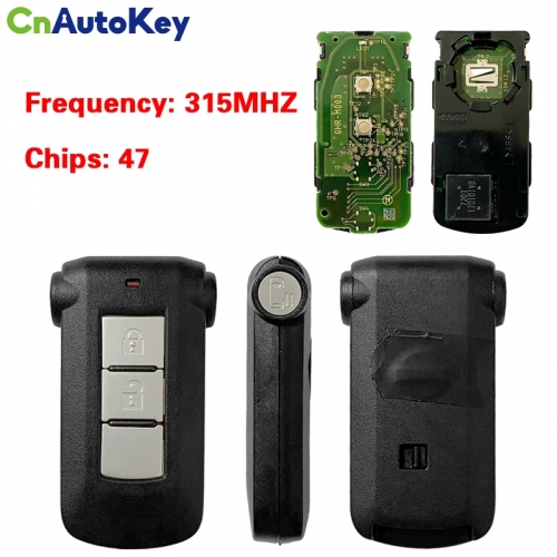 CN027117  Suitable for Nissan intelligent remote key with 3 buttons and 315MHZ 47 chip