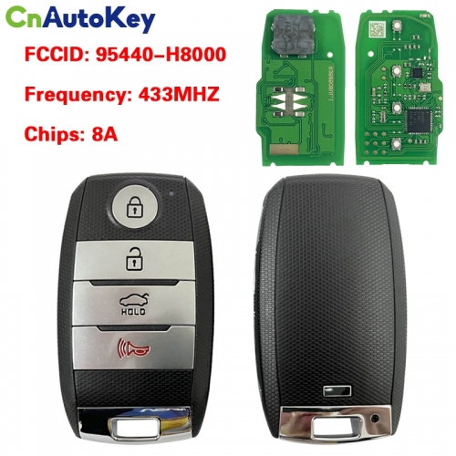 CN051093 For KIA Para Stonic Genuine Smart Key Remote 2017 4 Button 433MHz 95440-H8000