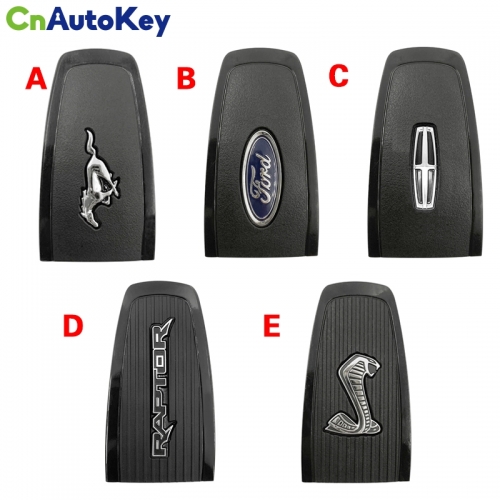 CS018057 Suitable for Ford Car Key Replacement Back Cover, Contains Raptor Cobra Mustang Ford Logo