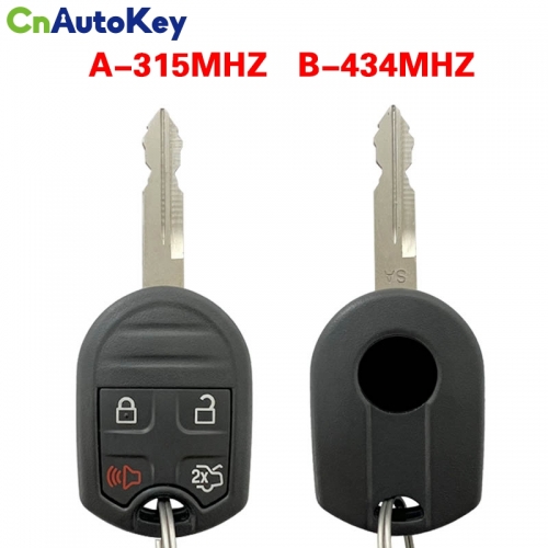 CN018135  OEM Remote Car Key For Ford Mustang Expedition Explorer Taurus Flex 3Buttons 315/434MHZ ID63-80bit Chip CWTWB1U793 SVD Logo