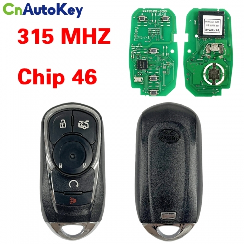 CN013034 Buick 5 Button Smart Proximity Key  315MHZ ID46