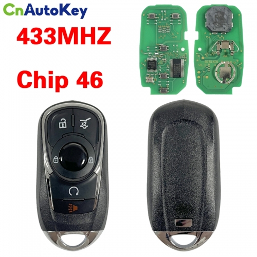 CN013025 Buick 5 Button Smart Proximity Key Fcc HYQ4EA Pn 13508414  434MHZ ID46