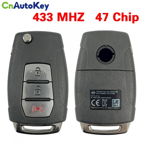 CN096019 ORIGINAL Key for SsangYong 3 buttons 433MHZ 47 Chip