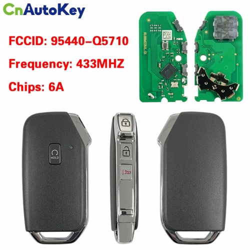 CN051248 KIA AFTERMARKET 2022-2024 4-Button KEY  REMOTE START FCCID: 95440-Q5710 434MHZ 6A Chip